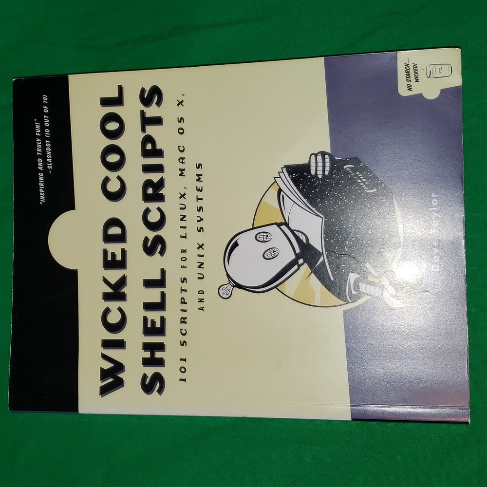 Linux & Unix Programming Tools and Wicked Cool Shell Scripts Paper Back Books - Picture 6 of 9
